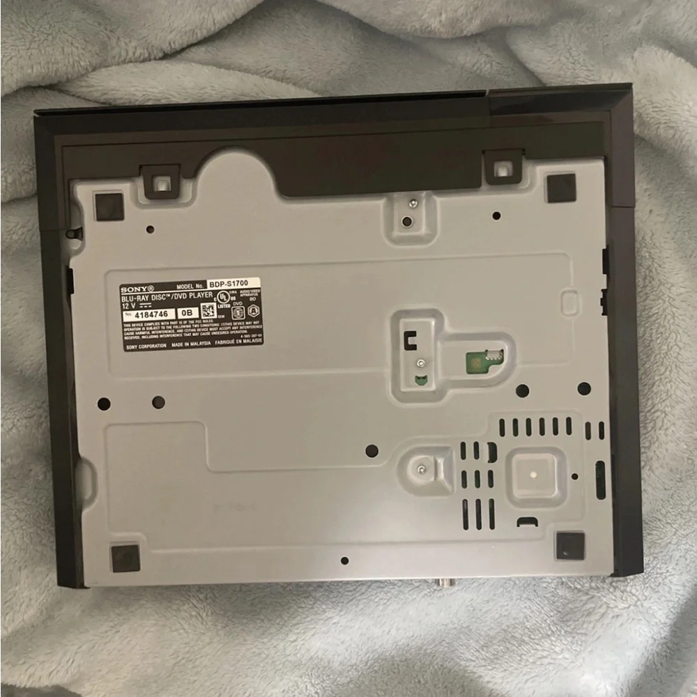 Sony Blue Ray and DVD player